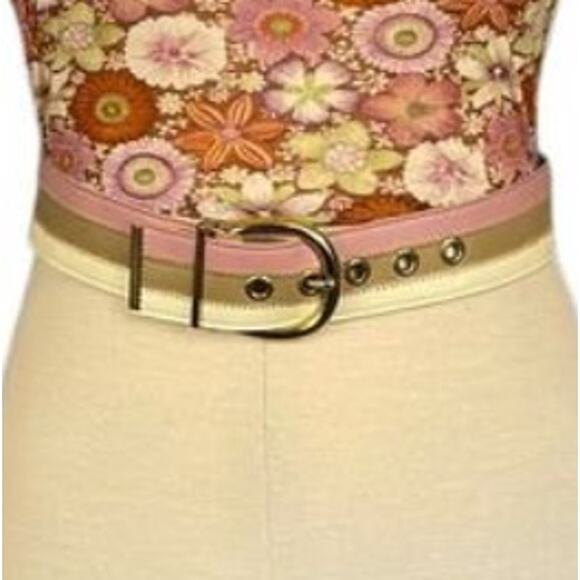 Vintage Lansford  60’s Long Sleeve Maxi Dress Belted Scoop Neck Size 2 - Picture 6 of 9